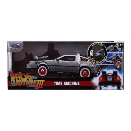 Hollywood Rides - Back to the Future III – Delorean Time Machine 1/24