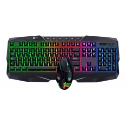 ONIKUMA Kit Mouse Y Teclado En Español Gamers Onikuma Led Rgb Usb