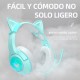 ONIKUMA K9 Elite Stereo Gaming Headset with Cat Ears for PS4, Xbox, PC and Switch Green