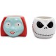 The Nightmare Before Christmas - Jack & Sally mini taza set