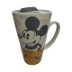 Taza alta con tapa Mickey & Minnie