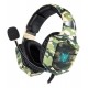 Onikuma KB Headset Gaming Green Camouflage