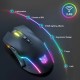 Onikuma CW905 Wireless Gaming Mouse 7 Buttons Design RGB Black