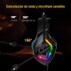 Onikuma K1B RGB Gaming Headset - Surround Sound