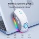 Onikuma CW918 Mouse RGB USB Cat Paw White