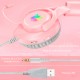 Onikuma X16 WIRED HEADSET Pink