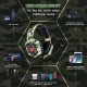 Onikuma KB Headset Gaming Green Camouflage