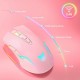 Onikuma CW905 Wireless Gaming Mouse 7 Buttons Design RGB Pink