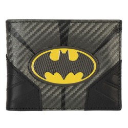 Cartera Batman -Negro y Gris - Dc Comics