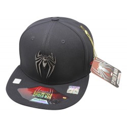 Gorra infantil Spiderman negra