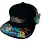 Gorra The Joker niquel cepillado  negra