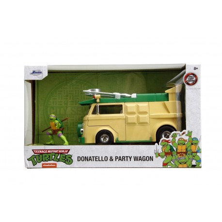 Hollywood Rides - Teenage Mutant Ninja Turtles Donatello & Party Wagon 1/24