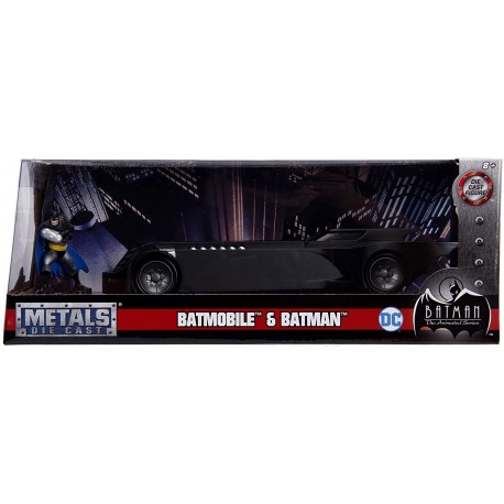 Hollywood Rides - Batman Animated Series Batmobile & Batman 1/24