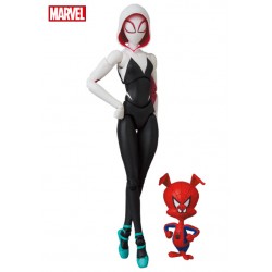 Spider-Man: Into the Spider-Verse - Ghost-Spider - Gwen Stacy - Spider-Ham - Mafex 134