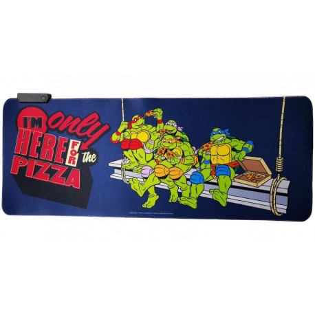 Teenage Mutant Ninja Turtles Mousepad RGB Im Only Here for the pizza