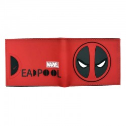 Cartera Deadpool Goma Roja