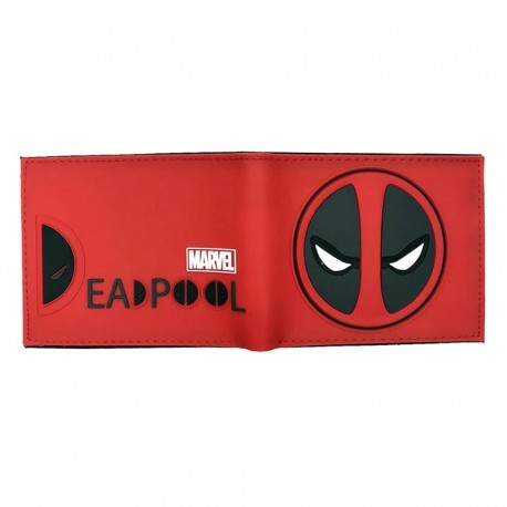 Cartera Deadpool Goma Roja