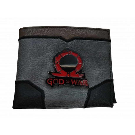 Cartera God of War Gris