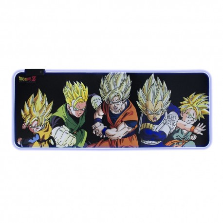 Dragon Ball Z Mousepad RGB Guerreros Z