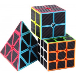 Cubo rubik - Magic Cube 3 in 1 Carbon