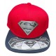 Gorra Superman Rojo Negro