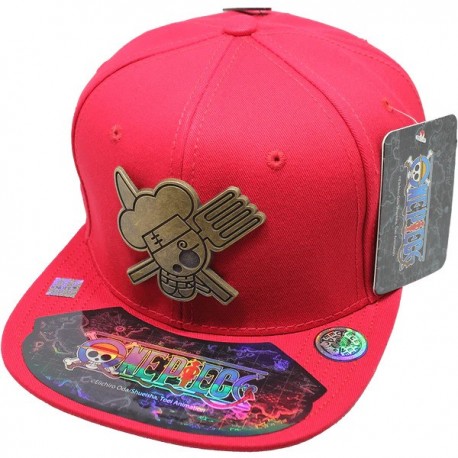 Gorra One piece Sanji rojo