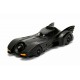 Hollywood Rides Build N Collect - Batimovil & Batman 1989 Tim Burton Die Cast Kit 1/24